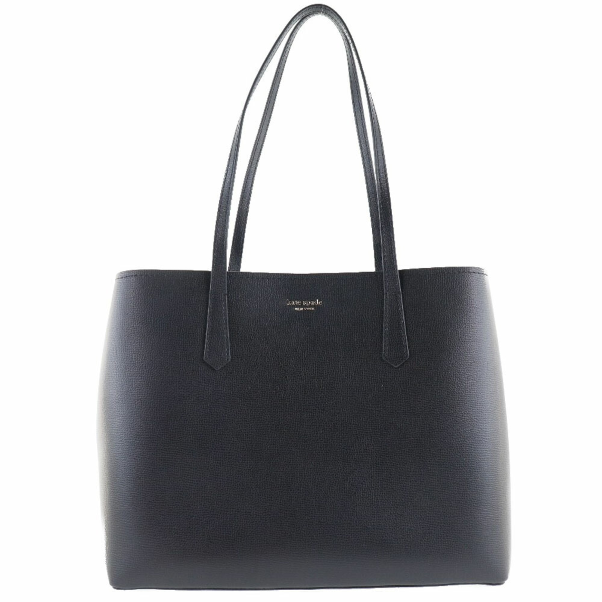 Kate Spade Spade Tote Bag Leather Black Ladies